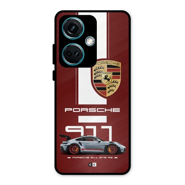 Luxe Supercar Metal Back Case for OnePlus Nord CE 3 5G